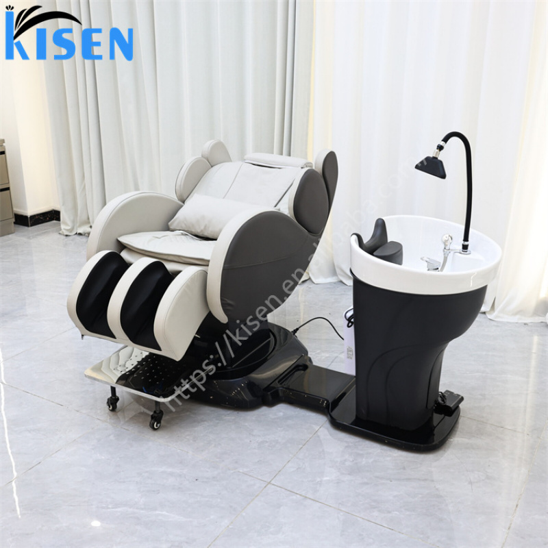 Hair Spa Wellness - كرسي غسيل شعر فاخر دوار حديث