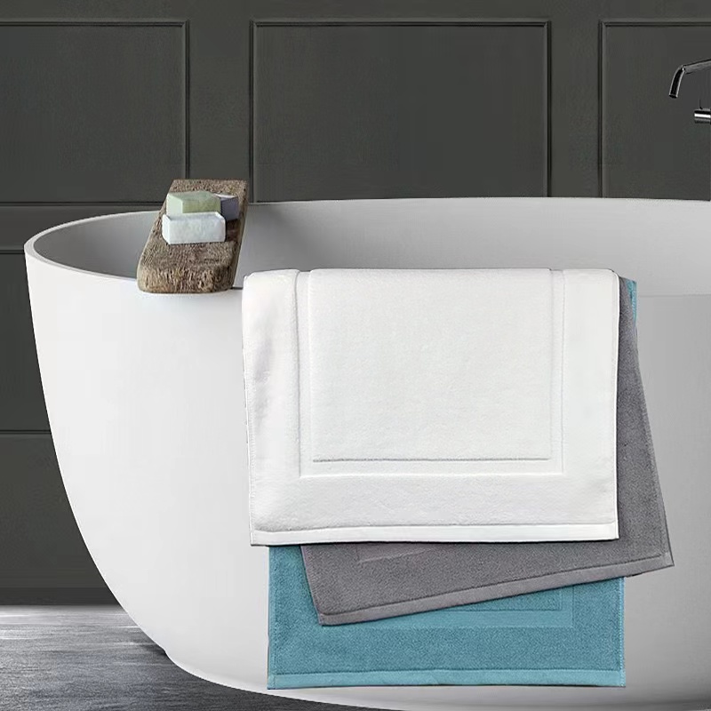 Home Spa Wellness - منشفة أرضية بيضاء رشاقته الجاكار سبا