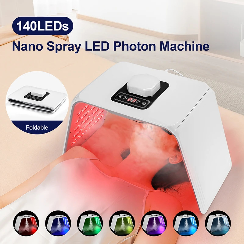 Spa & Wellness Dr Roy Sothers - 7 ألوان LED الفوتون قناع التجميل