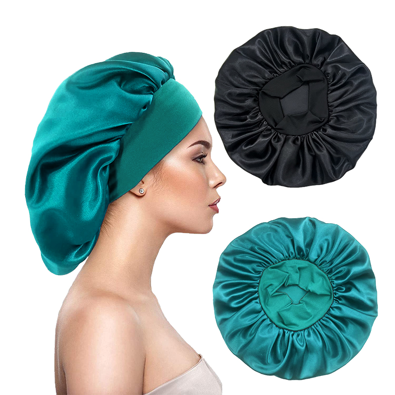 Hair Spa Wellness - 2 قطعة/الوحدة المرأة الساتان الصلبة الأغطية