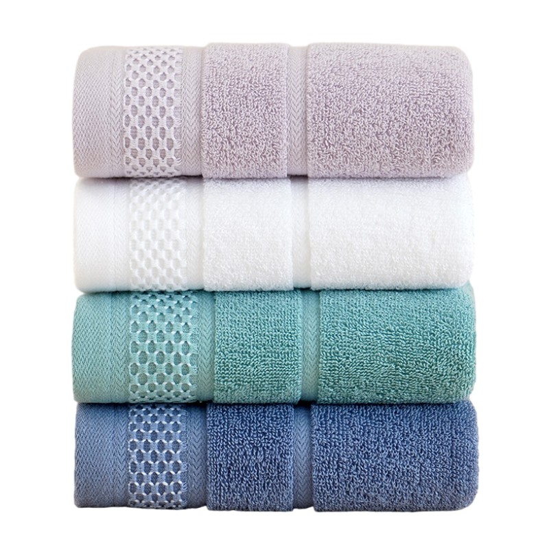 Home Spa Wellness - طقم مناشف حمام قطنية 1/4/6 قطع