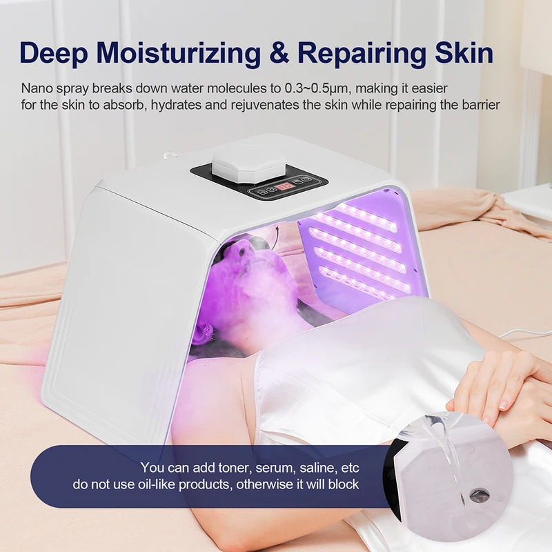 7 ألوان LED الفوتون قناع التجم - مراجعة Spa & Wellness Dr Roy Sothers وسعره