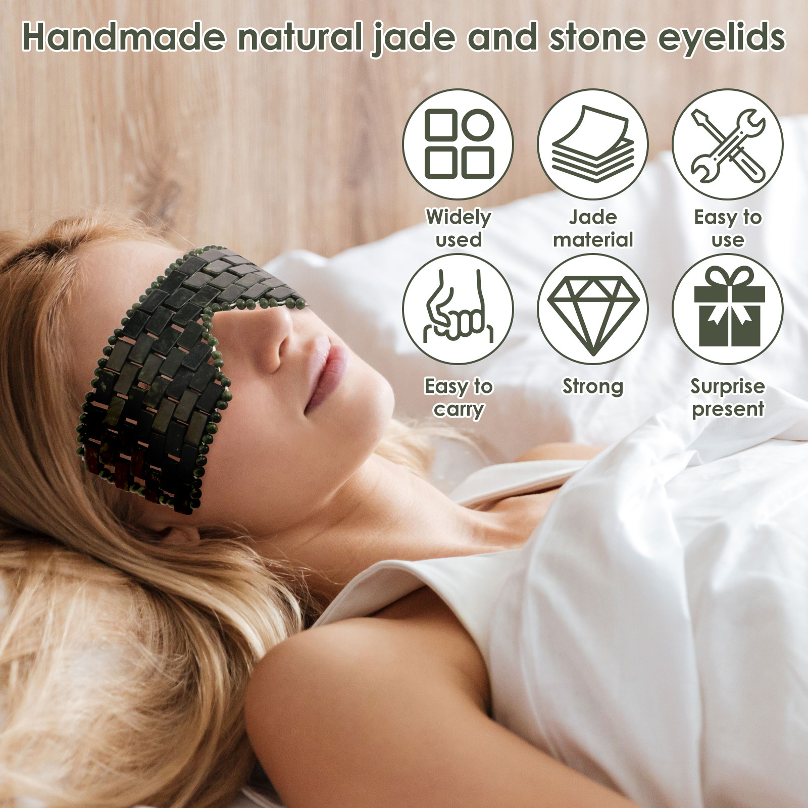 قناع العين من اليشم، قناع الوج - مراجعة Home Spa Wellness وسعره