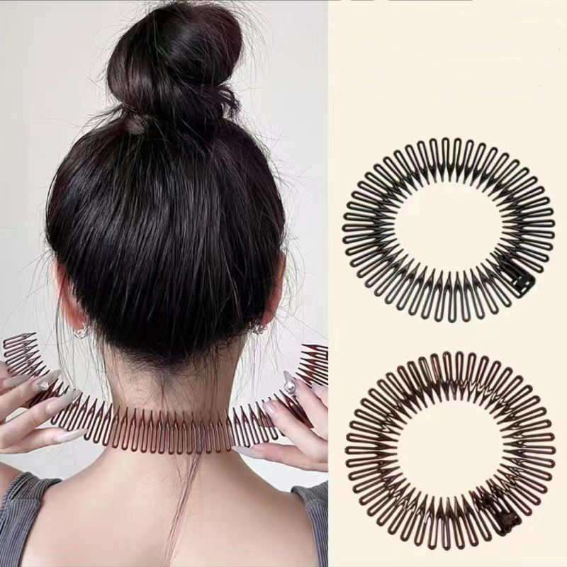 مشط مرن مطاطي بلاستيكي دائري ب - مراجعة Hair Spa Wellness وسعره