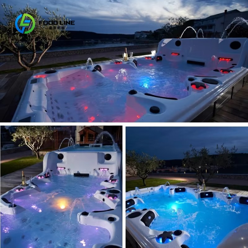 حوض سباحة ومساج مائي مخصص بجود - مراجعة Spa Wellness Resorts وسعره